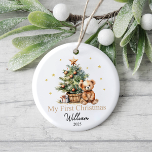 Baby's First Christmas - Personalized Ceramic Ornament LM32 895083