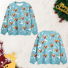 Custom Photo Christmas Ugly Cardigan For Dog Lover TH10 896577