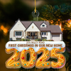 Custom Photo First Christmas In Our New House Acrylic Ornament TH10 896527
