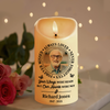 Custom Photo Memorial Always In Our Thoughts Forever In Our Hearts Personalized LED Candle LM32 897893
