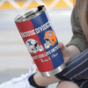 Custom Name House Divided But Our Love United Fat Tumbler, Gift For Sports Fan Couples LM32 897839