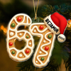 Funny Six Seven 6 7 Teen Slang Personalized Christmas Acrylic Ornament CH07 899366