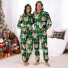 Custom Cat Face Funny Christmas Lights Onesie Pajamas HO82 900392