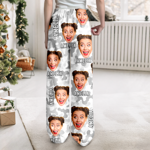 Custom Human Photo Camo Pattern Sweatpants TH10 896669