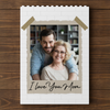 Custom Photo I Love You Mom Building Brick Blocks – Personalized Mother's Day Gifts CH07 911144
