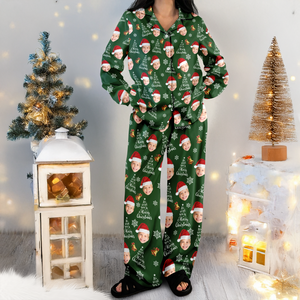Custom Photo We Wish You A Merry Christmas Pajamas TH10 896283
