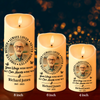 Custom Photo Memorial Always In Our Thoughts Forever In Our Hearts Personalized LED Candle LM32 897893