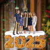 Custom Family Photo Acrylic Ornament Christmas Gifts HA75 897938