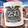 USA Eagles 250th Anniversary Semiquincentennial 1776-2026 White Mug HA75 920260