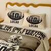 Personalized American Football Player Quilt Bedding Set - Be The One Everyone Wants To Watch CH07 899712
