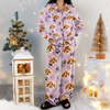 Custom Dog Face Photo Pajamas Christmas Gift For Dog Lovers CH07 896610