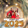 Our First Christmas Together With Pets Photo - Personalized Acrylic Ornament CH07 899716
