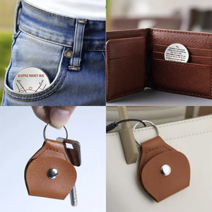 Custom Couple Pocket Hug – Personalized Anniversary Wedding Gift for Husband and Wife CH07 910456