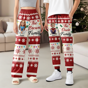 Personalized Our Family Sweatpants For Christmas TH10 896413