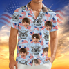 Custom Cute Photo America 250 Years Of Freedom Family Hawaii Shirt LM32 897941