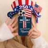 Custom Family Name Patriotic American, 250 Years of Blessing God Phone Case LM32 899021