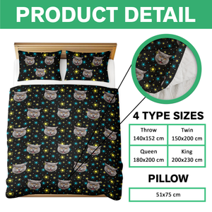 Custom Face Dog Cat Quilt Bedding Set For Dog Cat Pet Lovers HA75 898224