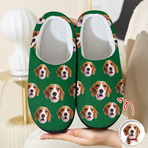 Custom Funny Face Dog Cat Pet Slippers Gift For Pet Owner HA75 892998
