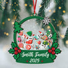 Personalized Stocking Family & Pet Shaker Ornament Christmas Gift For Family CH07 896932