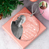 Custom Photo I'm Always With You Memorial Glass Ornament For Christmas TH10 896483