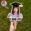 Custom Graduation Photo I Did It Face Fan Class Of 2026 HO82 901926
