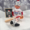 Elf Baseball Set, Christmas Elf Accessory HO82 904072