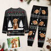 Custom Photo Best Dog Dad Mom Ever Sleepwear Christmas Gift For Dog Lovers LM32 895583