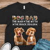 Dog Dad The Man The Myth The Snack Dealer Custom Photo Dog Dad Shirt CH07 895890