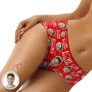 Custom Face Photo Underwear For Women Funny Valentine Gift TH10 898279