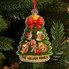 Personalized Family Christmas Tree Acrylic Ornament Custom Family Names Holiday Keepsake CH07 899638