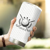 Personalized 3D Inflated Effect Fat Tumbler Gift For Golf Lover TH10 898127