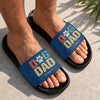 Personalized Name Dog Dad Slide Sandals - Gift For Dog Dad, Dog Lovers HO82 902592