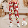 Custom Photo Dog Christmas Sweatpants, Gift For Dog Mom Dog Dad HA75 892988