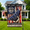 Custom Family Name God Family Country Patriot 1776-2026 Garden Flag CH07 910604