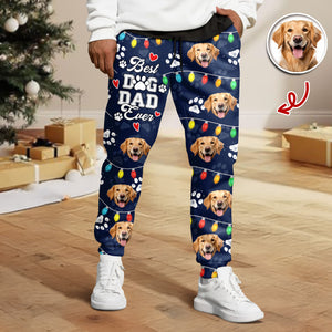 Custom Photo Best Dog Cat Dad/Mom Ever Sweatpants CH07 899138