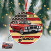 Custom Photo Vintage Retro Car Acrylic Ornament HA75 897274