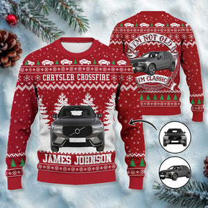 This Is How I Roll - Personalized Photo Car Ugly Sweater HO82 900576