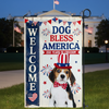 My Dog Celebrate 250 Years of Freedom America Custom Photo Garden Flag Funny Gift Decor CH07 910328