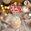 Custom Face Class of 2026 Graduation Cupcake Toppers HA75 920338