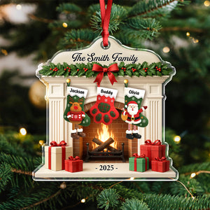 Custom Name Personalized Christmas Acrylic Ornament Gifts For Mom, Dad HA75 897882