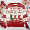 Custom Photo Christmas Socks Funny Family Friends Ugly Sweater HO82 900140