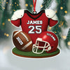 Personalized American Football Acrylic Ornament Football Team Gift HA75 898076