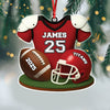 Personalized American Football Acrylic Ornament Football Team Gift HA75 898076