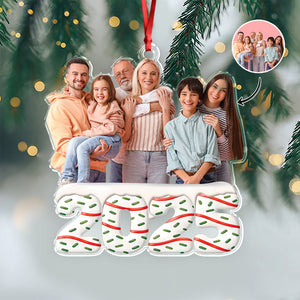 Custom Photo Acrylic Ornament Personalized Christmas Gifts For Family HA75 897868