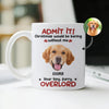 Custom Photo Admit it! Christmas Would be Boring Without Me Personalized Mug TH10 894897