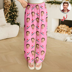 Custom Face Couple Sweatpants Valentine's Day Gift HA75 898404