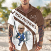 Custom Photo Fish Reaper - Personalized Fishing Hawaiian Shirt HO82 893790