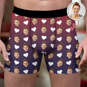 Custom Funny Photo Man's Boxer For Boyfriend TH10 898013