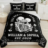 Till Death Do Us Part - Personalized Bedding Set Valentine Gift For Couple CH07 899852