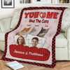 You And Me And The Pets - Custom Pet Photo Blanket For Dog And Cat Lovers CH07 896500